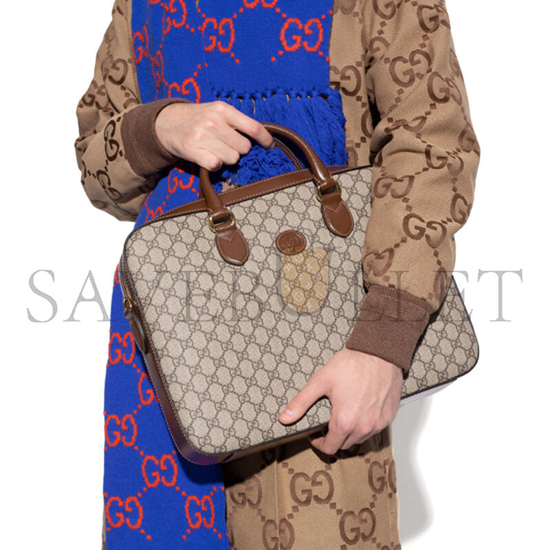 GUCCI BUSINESS CASE WITH INTERLOCKING G 674140 (40*30*6cm)